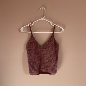 Garage fuzzy tank top
